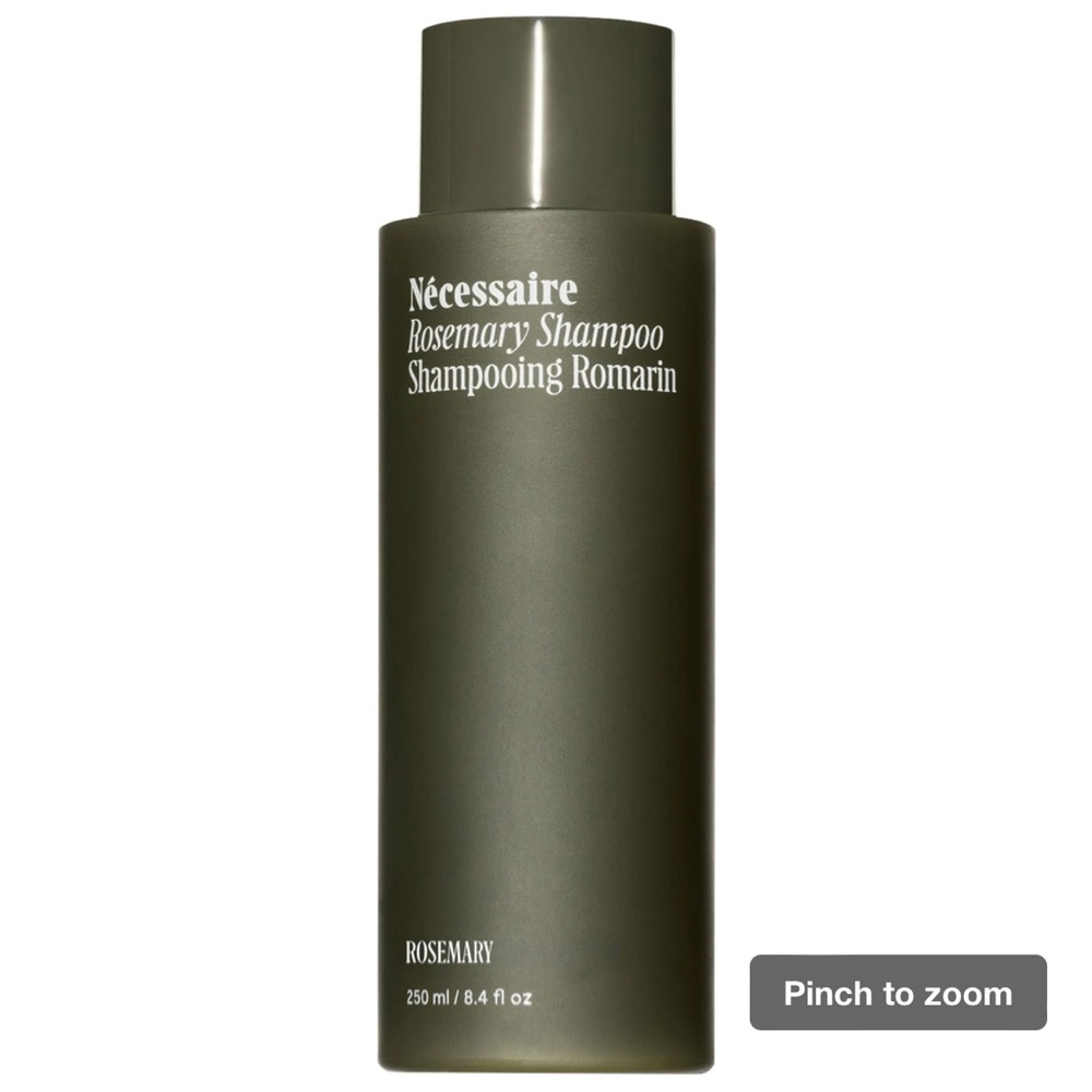 Set of 2 NIB Necessaire Rosemary Shampoo, full size